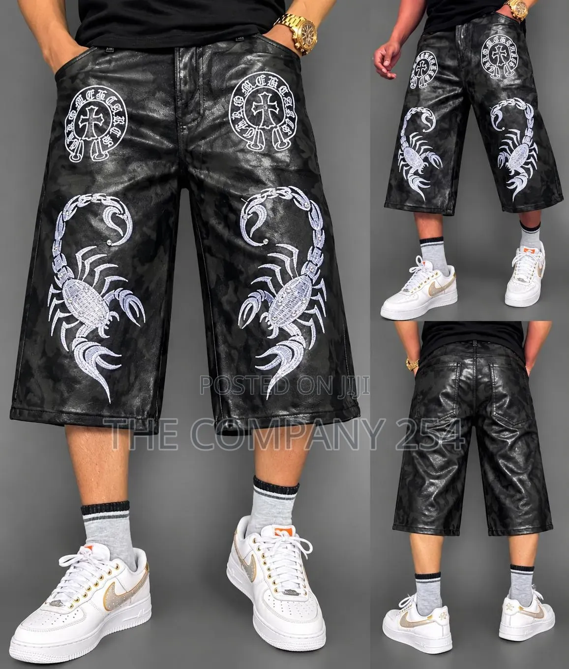 New Arrivals Leather Jorts