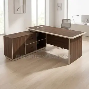 Premium L-Shaped Executive Office Desk