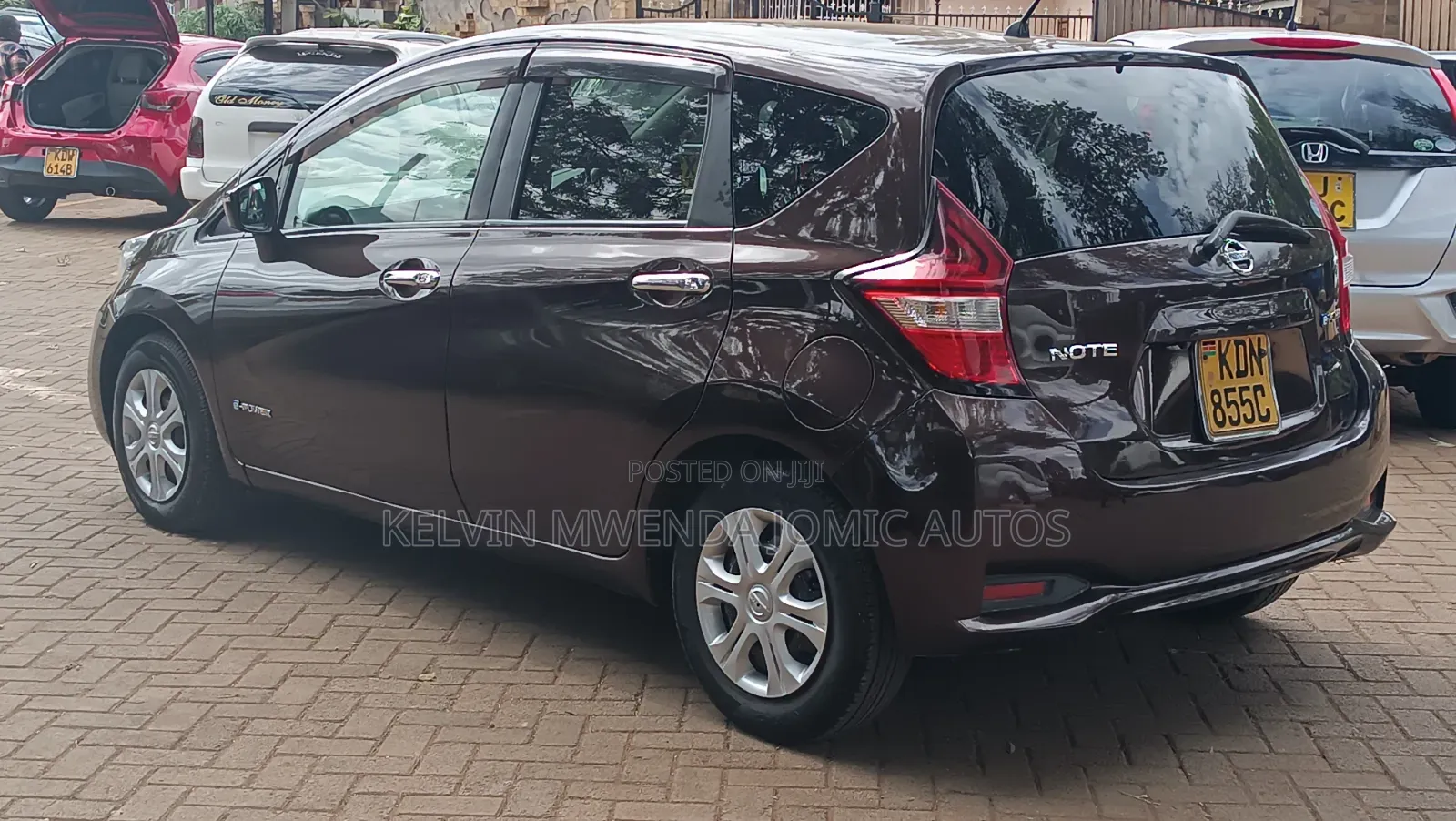Nissan Note 2017 Burgundy