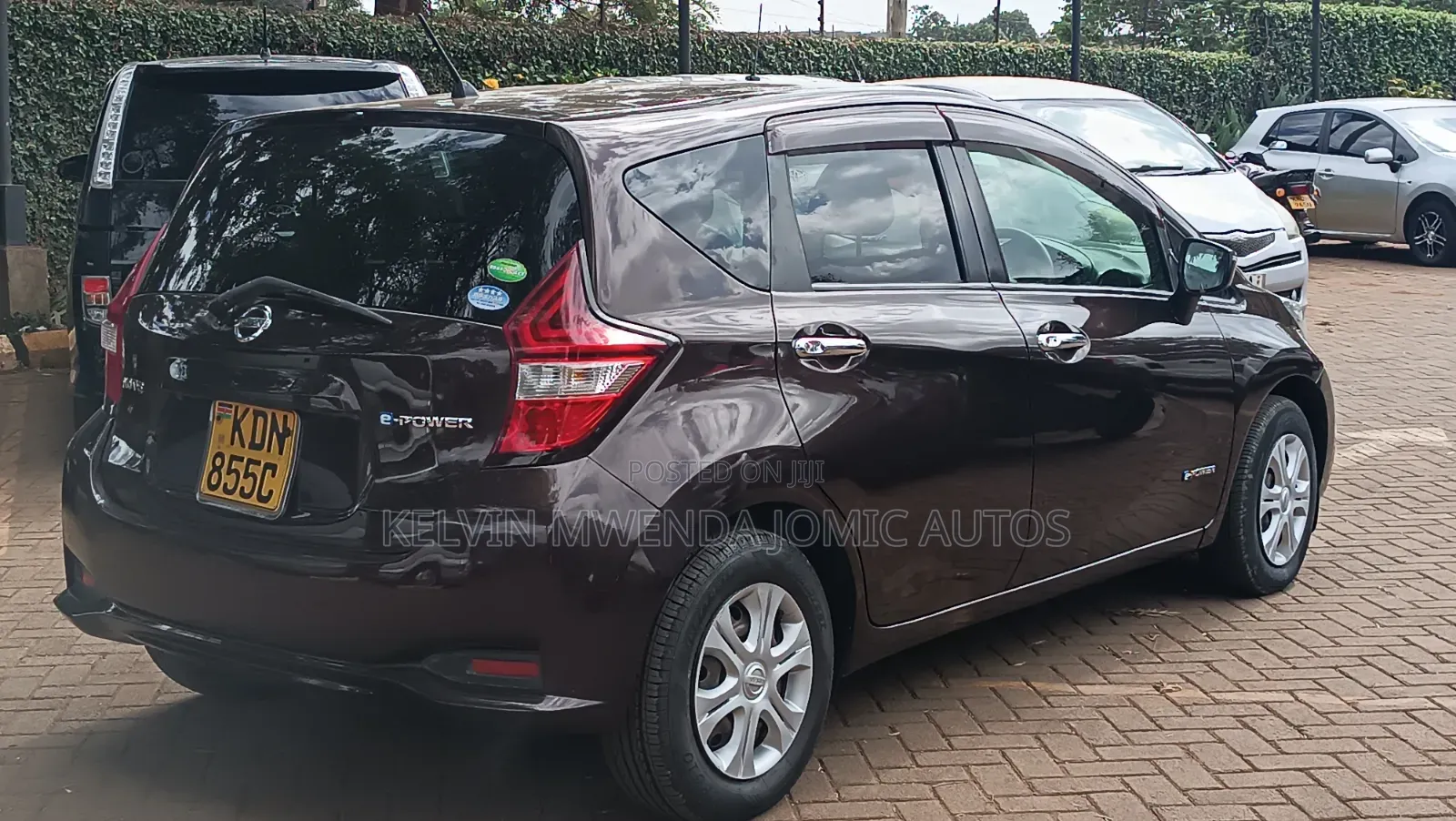 Nissan Note 2017 Burgundy