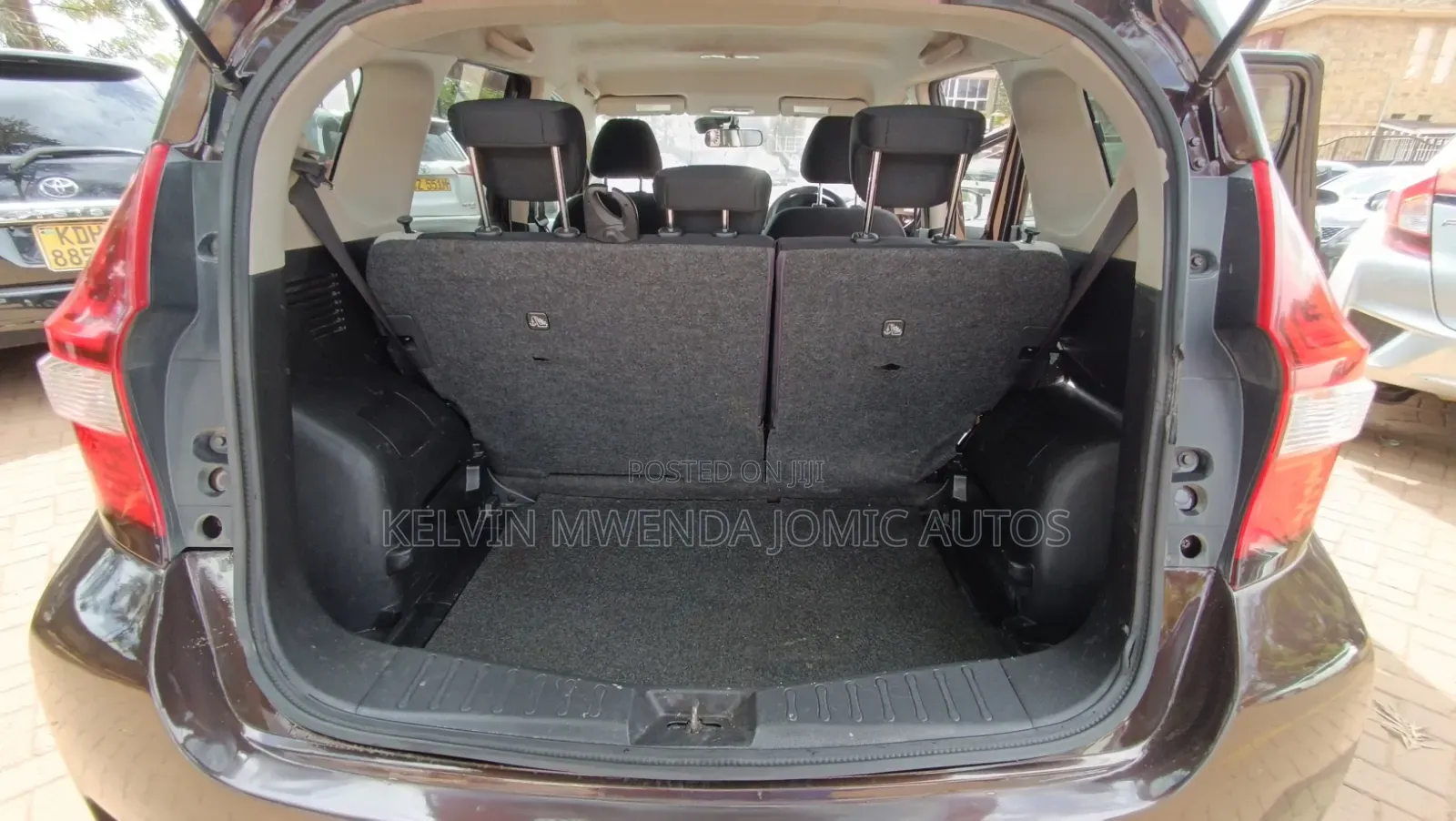 Nissan Note 2017 Burgundy