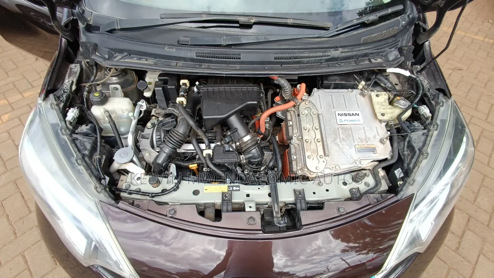 Nissan Note 2017 Burgundy