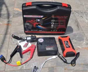 99800mAh Car Battery Jump Starter With LED Light & Inflator