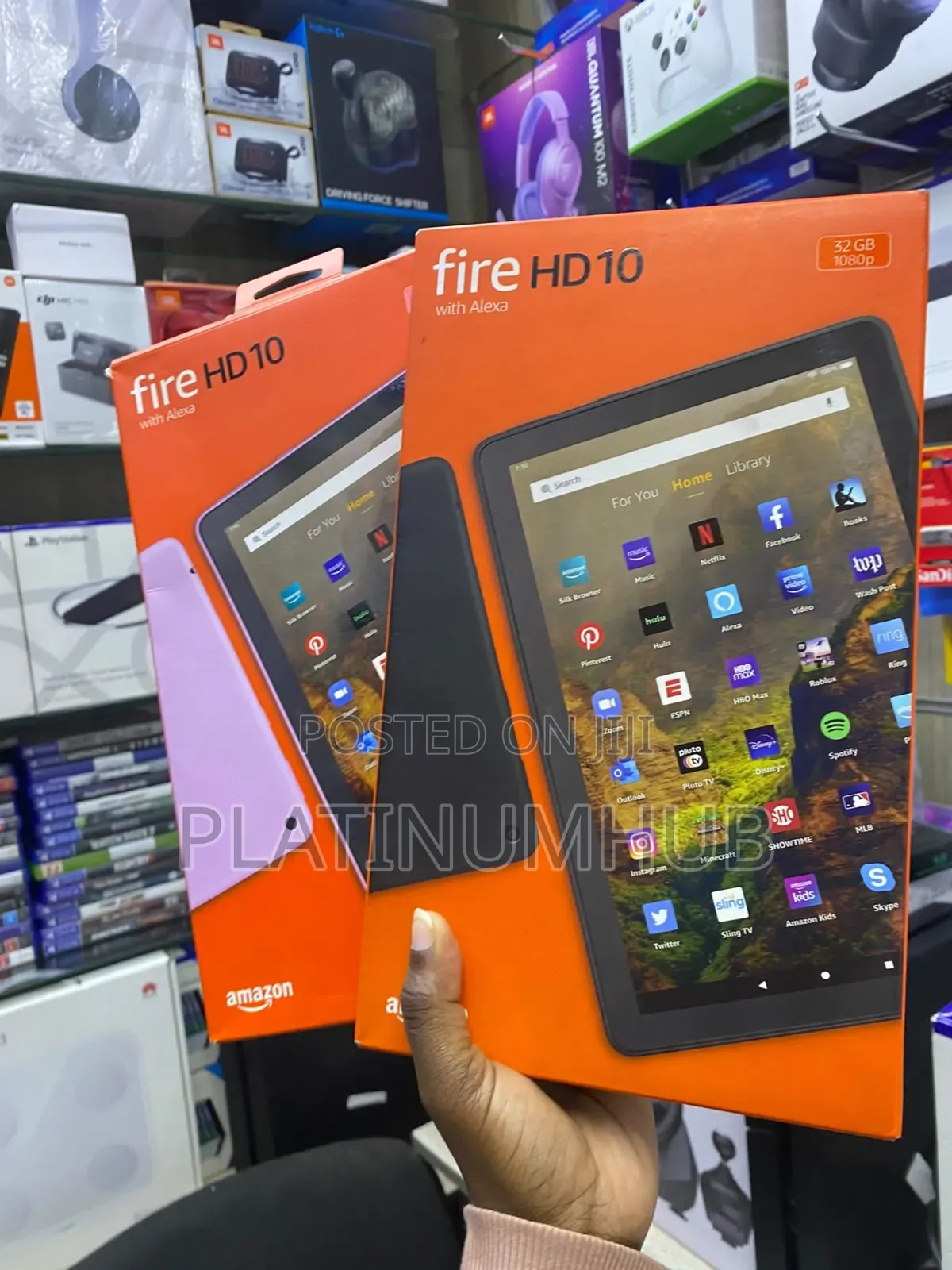 New Amazon Fire HD 10 (2021) 1 TB Purple