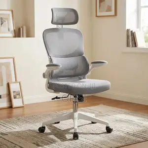Office Chair; Grey Orthopedic Executive Chair