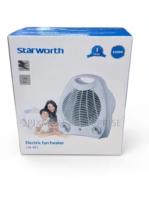 Starworth Electric Fan Heater for Bedroom and Living Room
