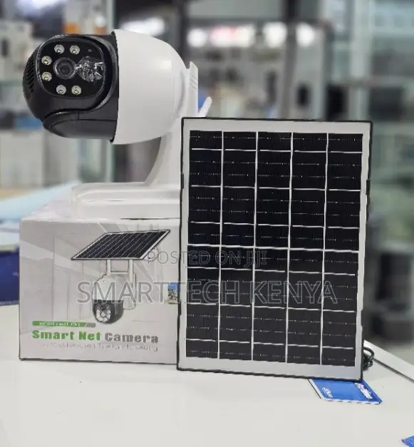 V380 Single Lens 4G Wireless Solar Security Camera