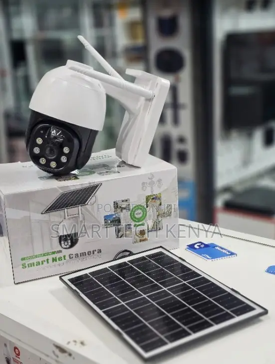 V380 4G Single Lens Solar Security Camera – Outdoor Use