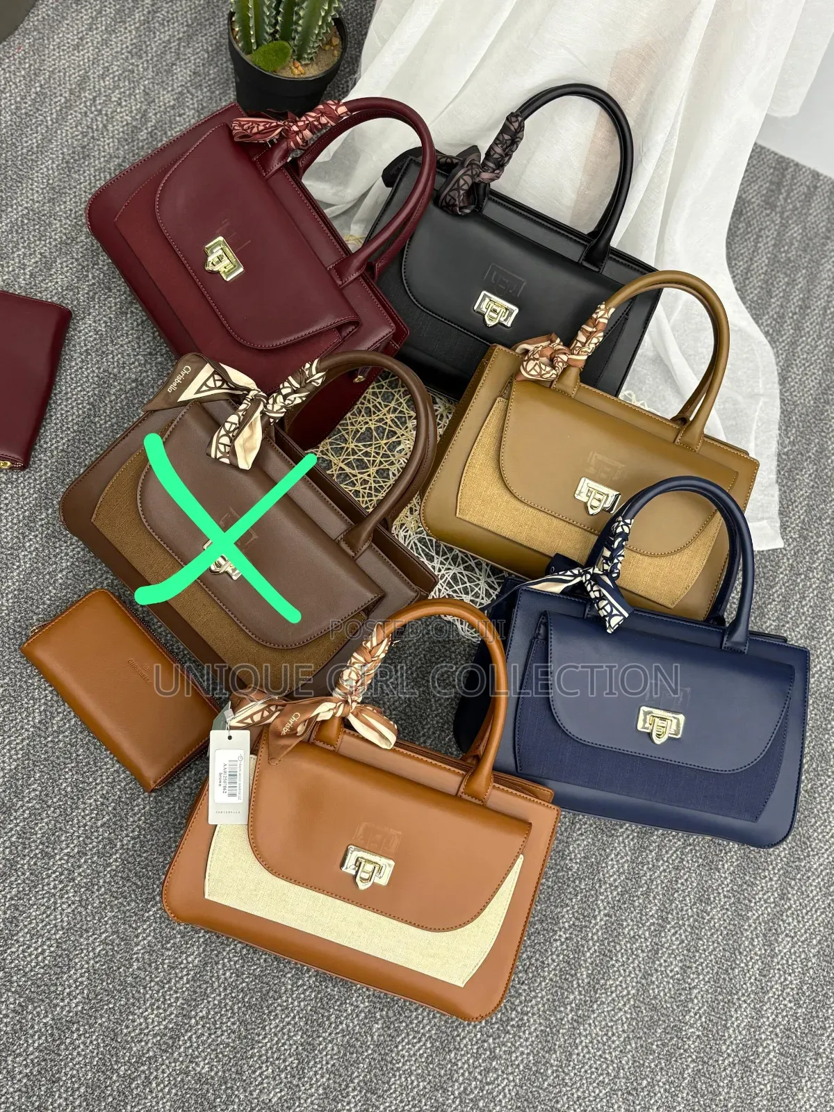 Chrisbella Luxury 2-in-1 Handbag & Wallet Set