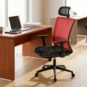 Stylish Red Executive Office Chair