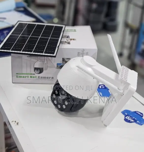 V380 Single Lens 4G Solar CCTV Camera – Night Vision