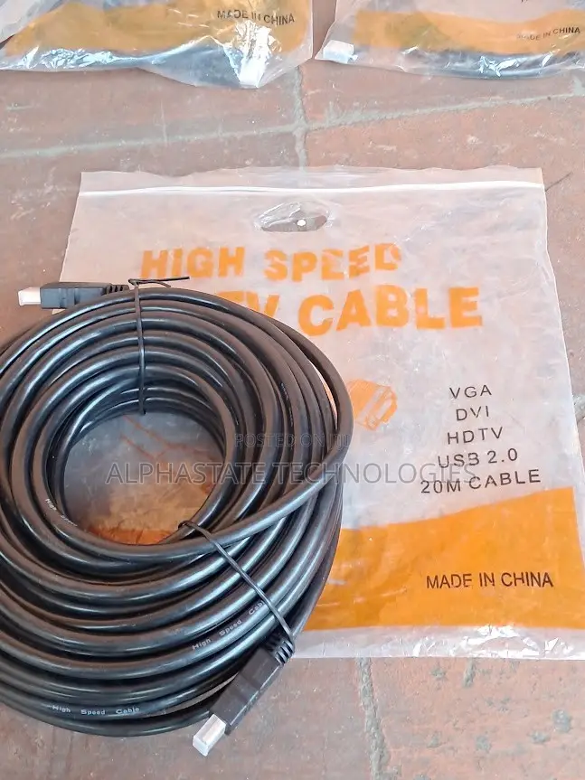 HDMI Cable 20 Metres for Smart TV and Projector