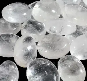 Clear Quartz Tumbled Stones (Rock Crystal