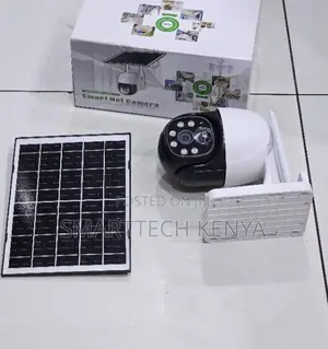 V380 Single Lens 4G Solar CCTV Camera With SIM Slot