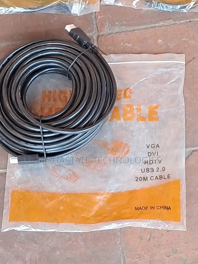 Long HDMI Cable 20M for Home and Office Use