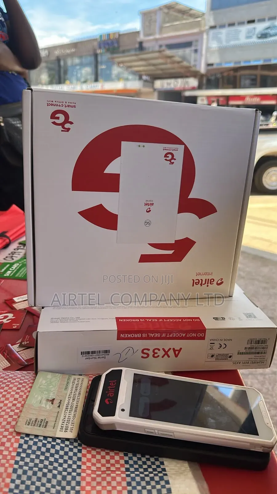 Brand New Airtel 5G WiFi Router – Fast, Reliable Internet Anywhere