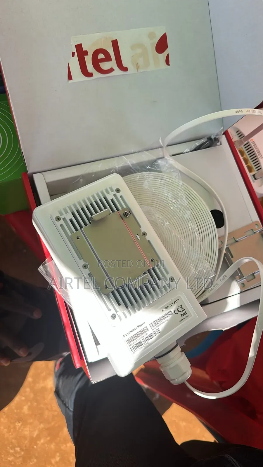 Brand New Airtel 5G WiFi Router – Fast, Reliable Internet Anywhere