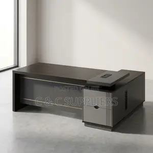 1.8 Meters Imported Boss Desk With Side Extension