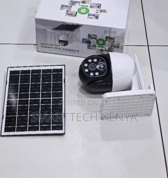 Single Lens 4G V380 Solar Surveillance Camera With SIM