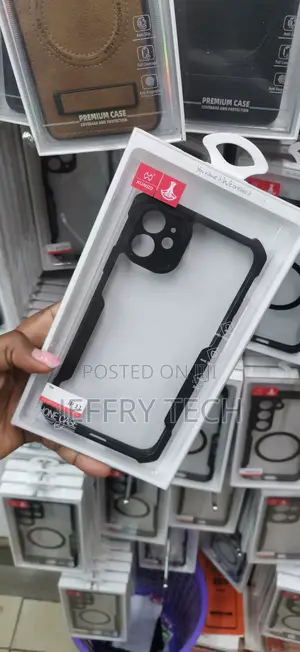 XUNDD Phone Case for the Apple iPhone 11 Featuring a Black TPU Gel