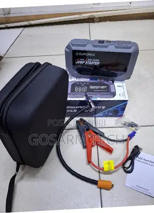 . Portable Euromax 12V Car Battery Jump Starter Booster
