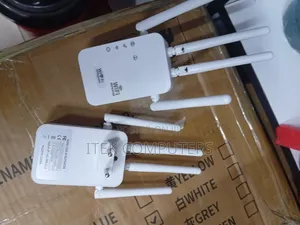 Wireless WiFi Extender With Ethernet for Home and Office Use