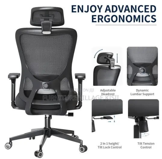 Premium High Back Mesh Computer Chair