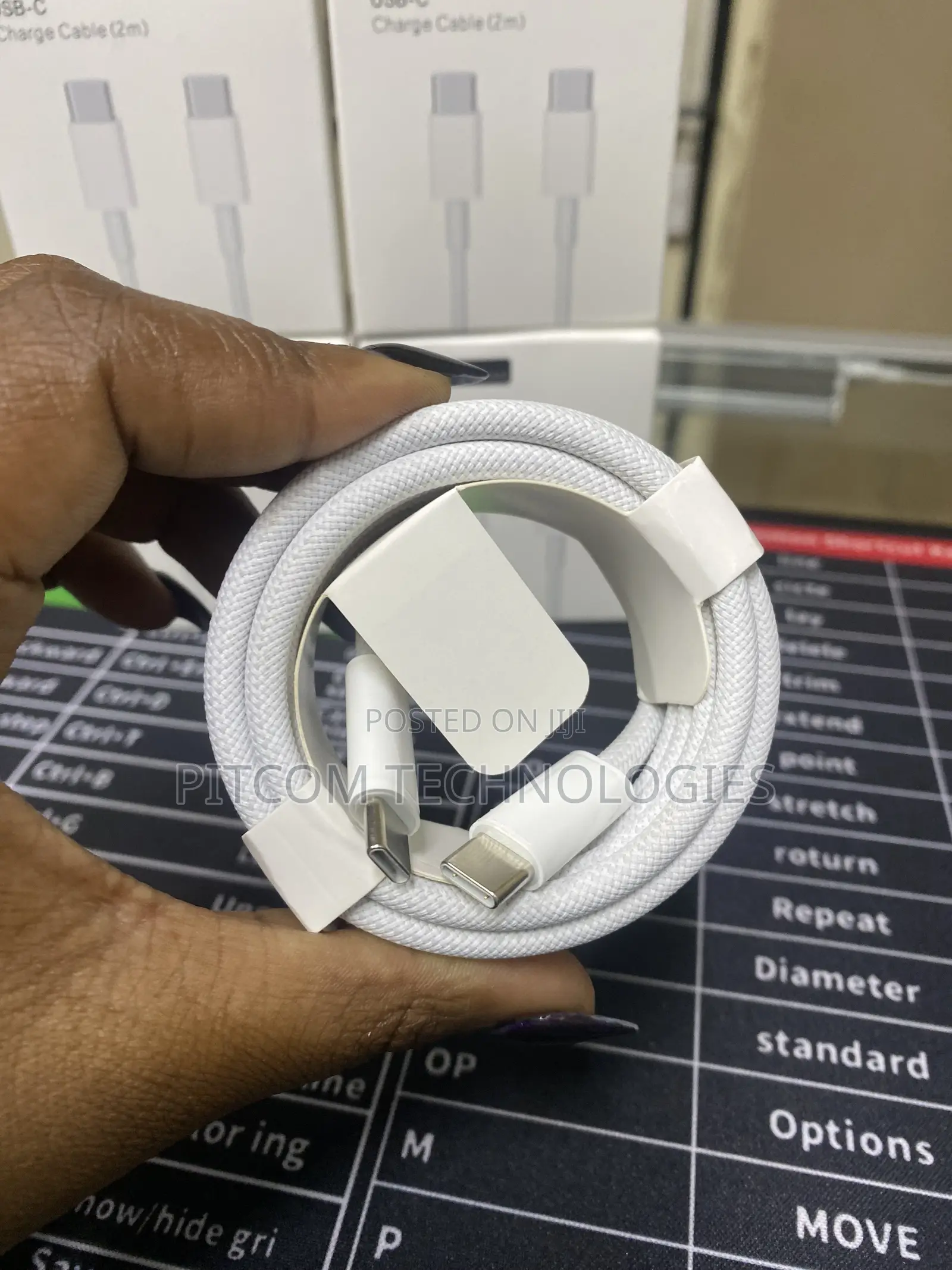 MacBook Type C to Type C 240w Cable 2meter