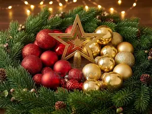 101PCS Multi-Style Christmas Tree Ornaments Balls Kit