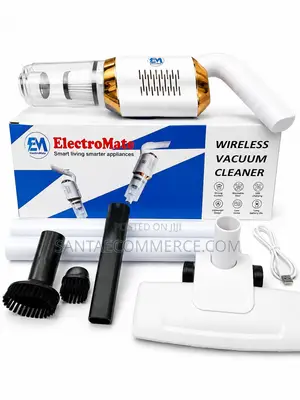 ElectroMate Wireless Vacuum Cleaner Rechargeable Handheld Vacuum