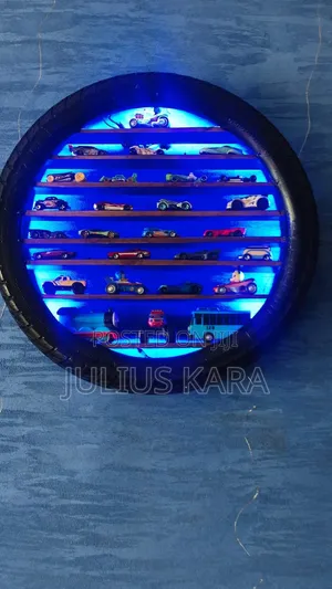 Designer CarToy Shelving (Tire Shelves)