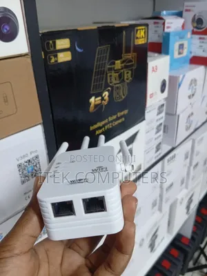 Wireless WiFi Extender With Ethernet for Smart Television Access