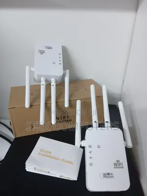 Wireless WiFi Extender With Ethernet for Better Internet Access