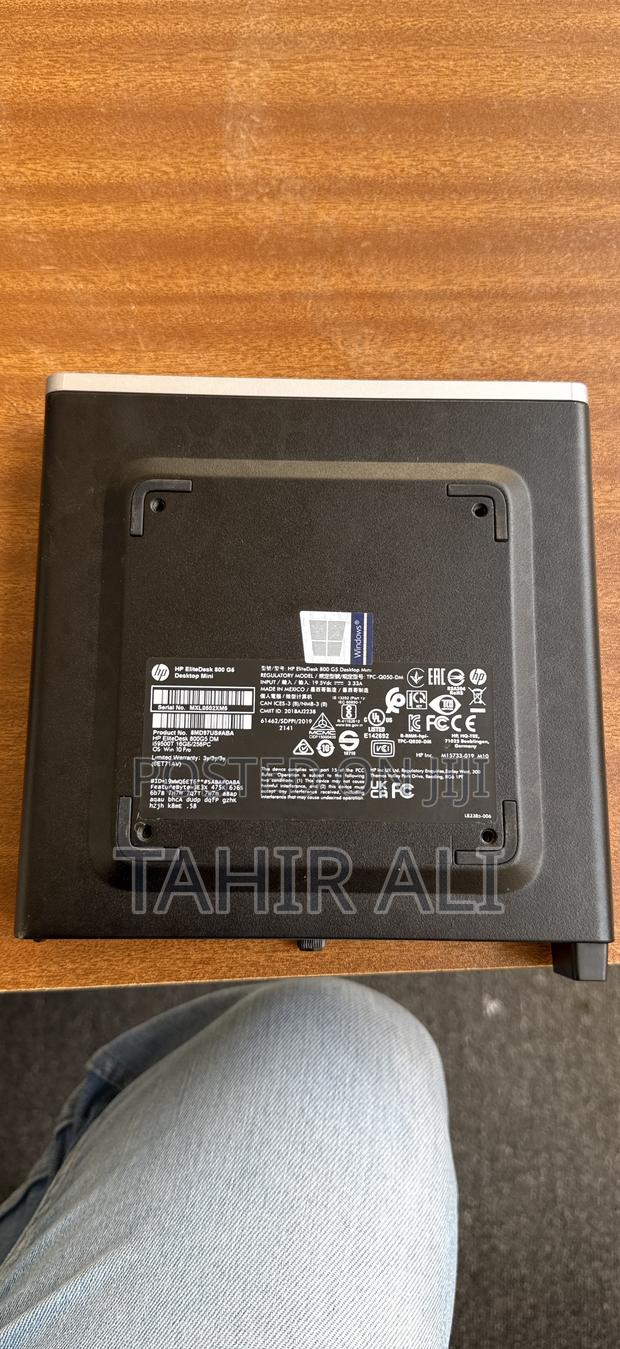 HP EliteDesk 800 G6 mini PC 8GB Intel Core i5 SSD 256GB