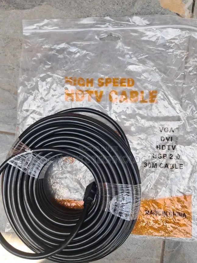 30 Metres HDMI Cable for Decoder, TV and Projector