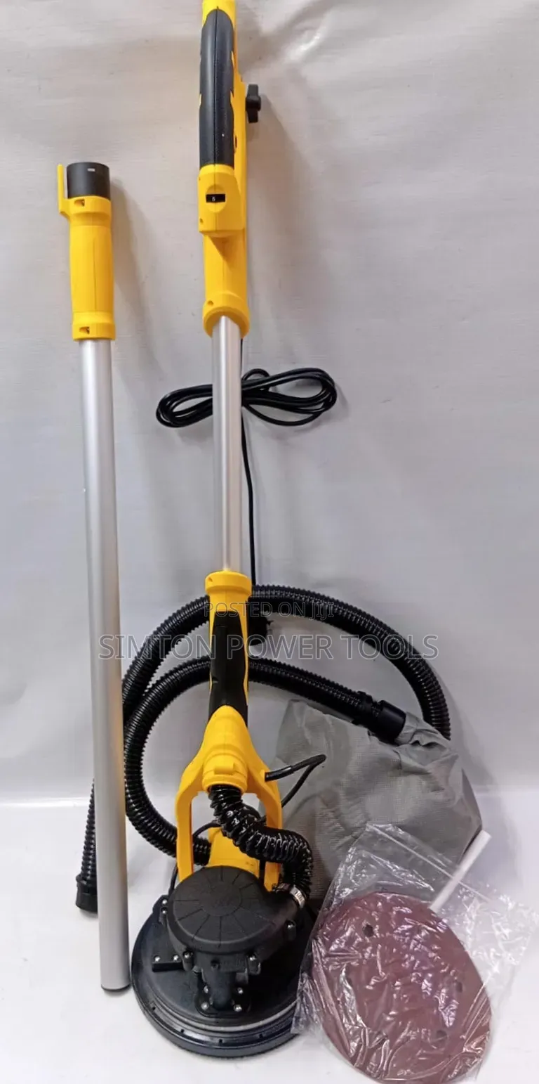 Drywall Sander With a Vacuum Dust Collection System