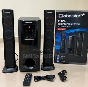 Globalstar 2.1CH Home Audio System With Deep Bass