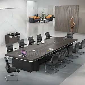 Office Table : 2.4M Modern Executive Wooden Boardroom Table