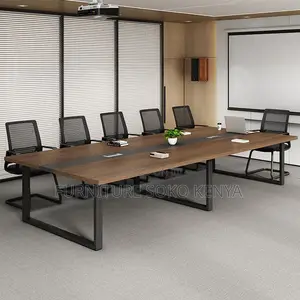 Office Table : Modern 2.4M (2400mm) Office Boardroom Table