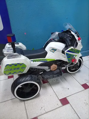 Police Themed Electric Bike