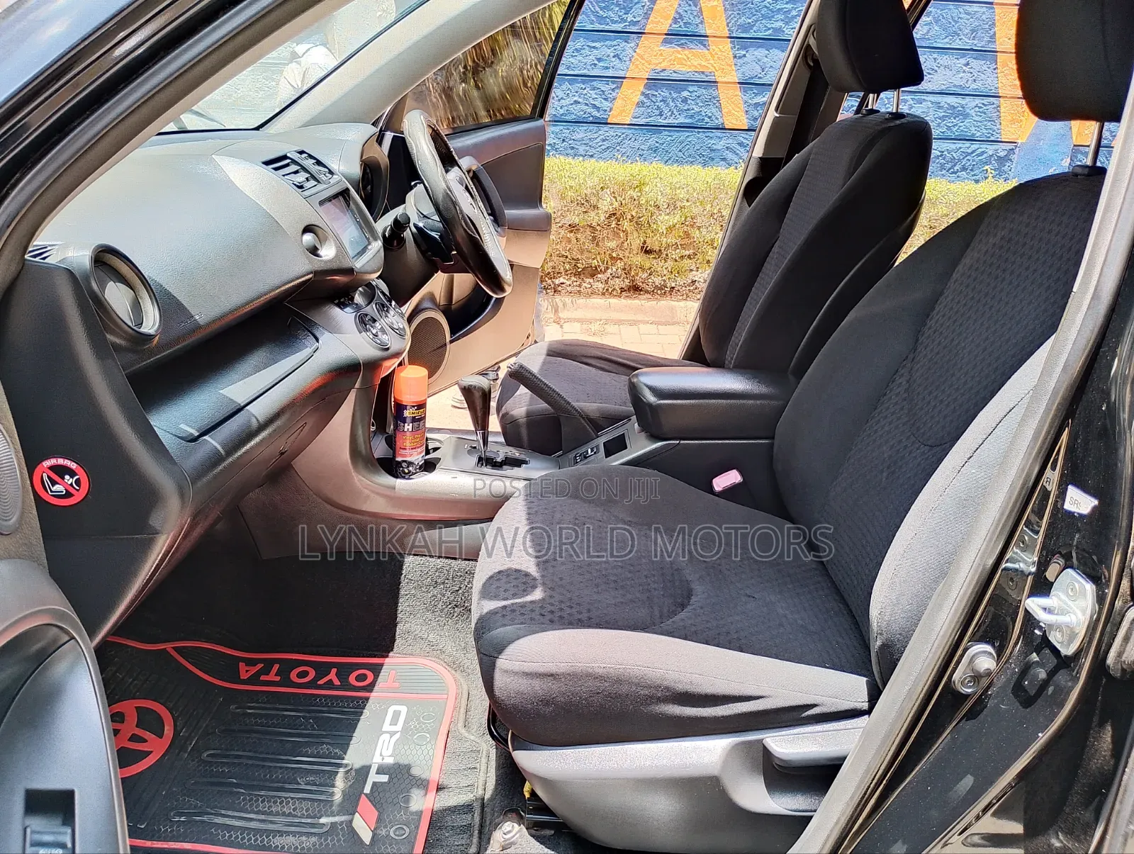 Toyota Vanguard 2012 Black