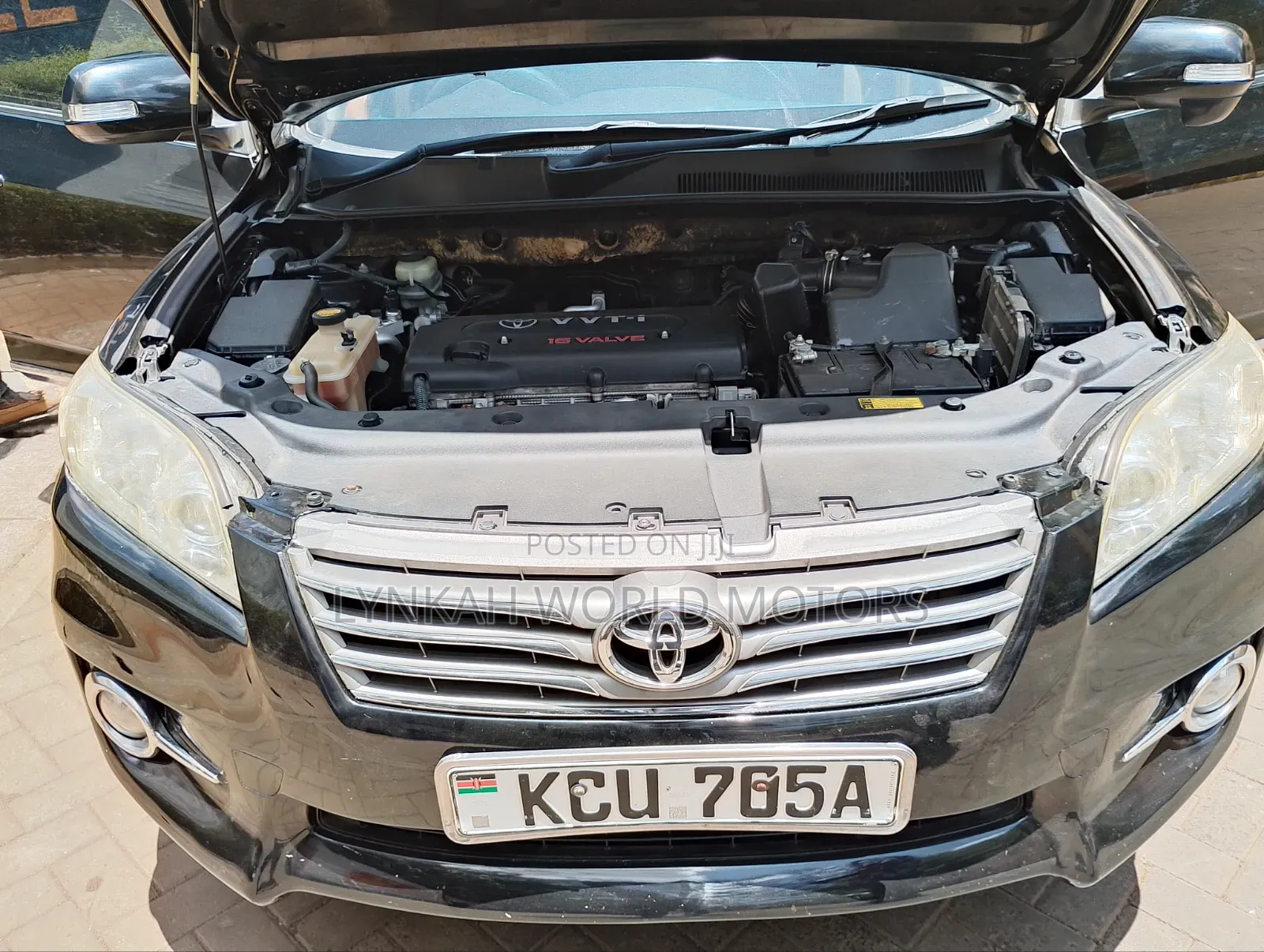 Toyota Vanguard 2012 Black