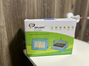 DPLIGHT Solar LED Light - Rechargeable Solar Street Lamp Flood Light