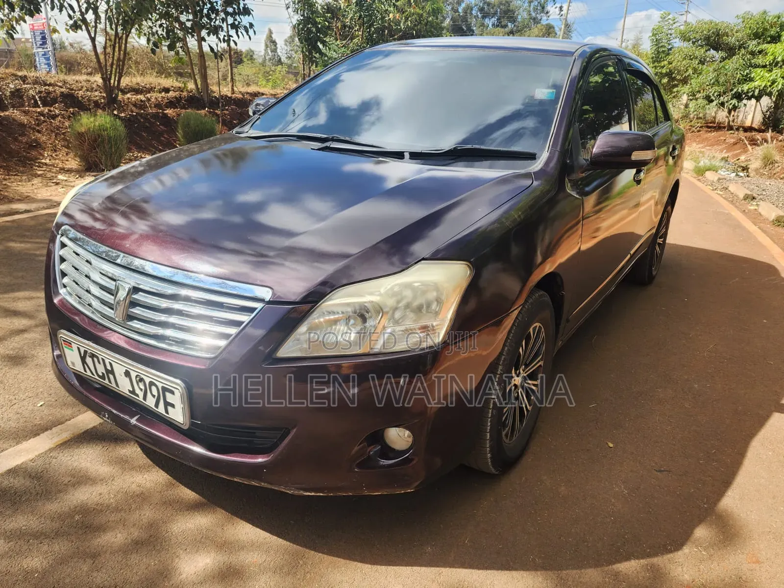 Toyota Premio 2009 Maroon