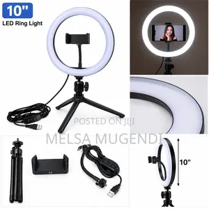 10 Inch LED Portable Ring Light
