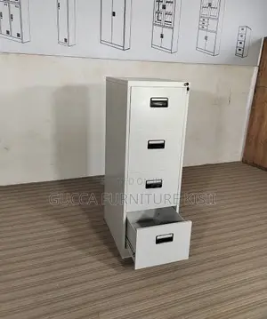 4 Drawer Metallic Standard Gauge Filing Cabinet.
