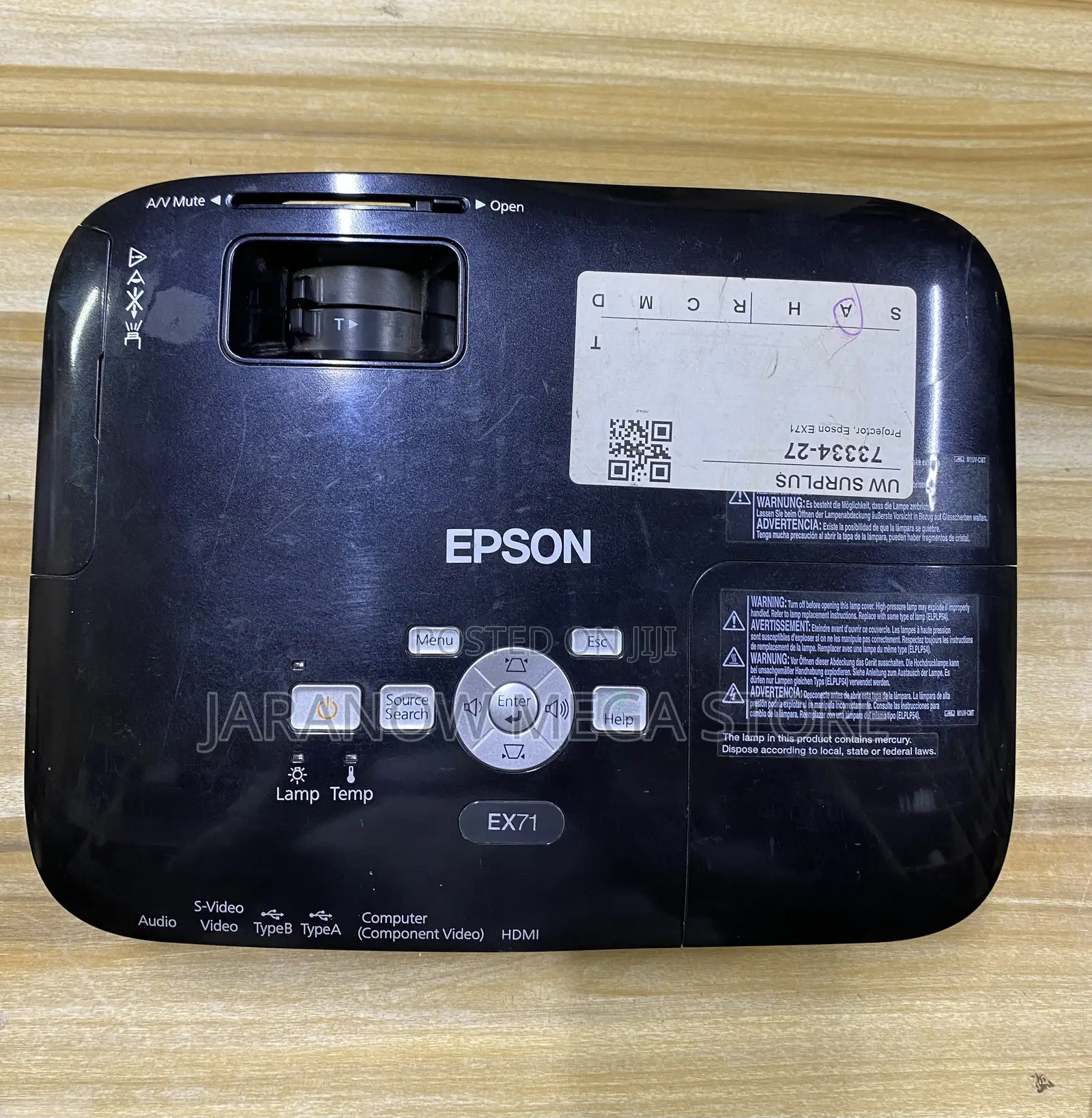 Epson EX71 Multimedia LCD Projector