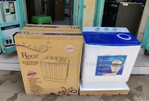 Roch 8kg RWM-08TT-W Twin Tub Semi-Automatic Washing Machine