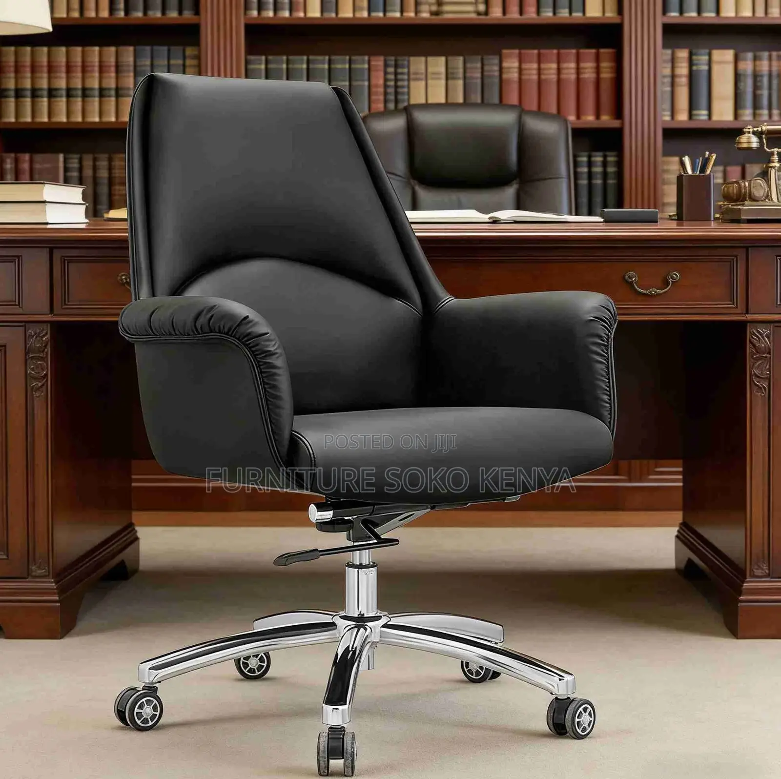 Office Chair : Modern Mid-Back Executive Office Chair