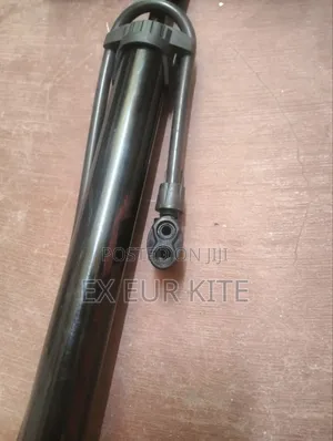 Floor Pump Bicycle With Universal Nozzle
